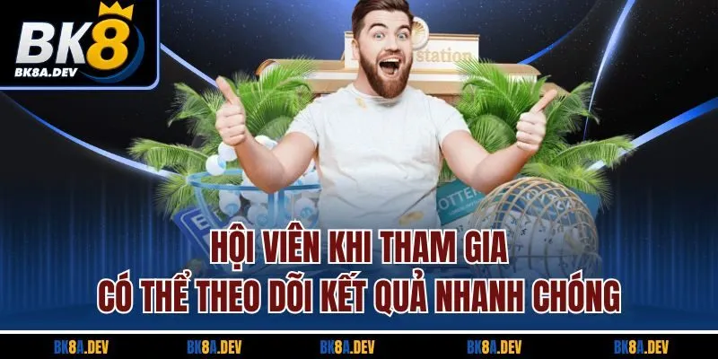 Hội viên khi tham gia có thể theo dõi kết quả nhanh chóng Hội viên khi tham gia có thể theo dõi kết quả nhanh chóng
